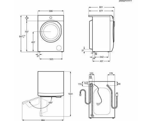 Стиральная машина AEG LFR71844SBE
