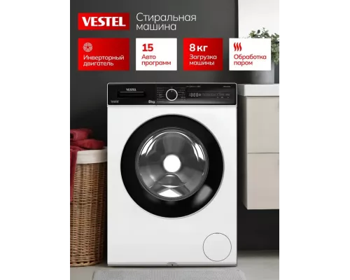 Стиральная машина Vestel WMD812T2TISBW белый