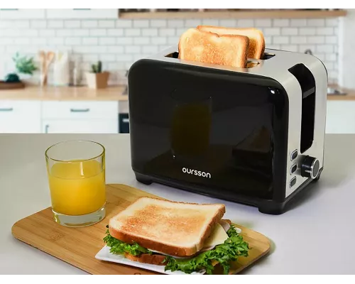 Тостер Oursson TS2120/BL черный