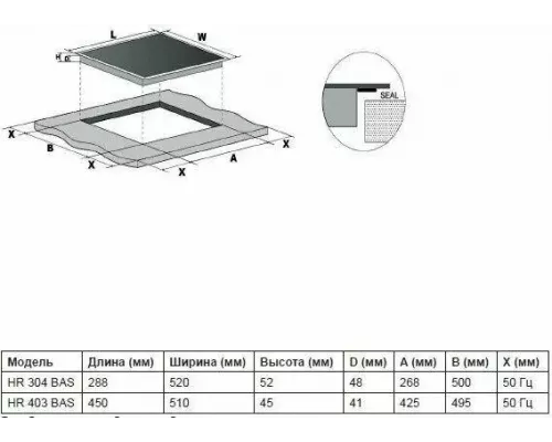 Варочная поверхность Hotpoint HR 3O4 BAS