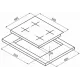 Варочная поверхность Korting HG 665 CTW