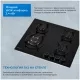 Варочная поверхность ZUGEL ZGH603B черная