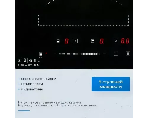 Варочная поверхность ZUGEL ZIH294B черная