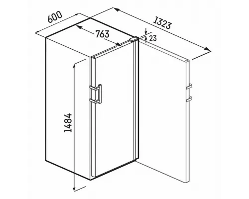 Винный шкаф LIEBHERR WSbl 4601-20 001 черный