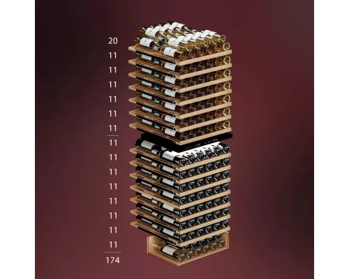 Винный шкаф MEYVEL MV163PRO-KBT2