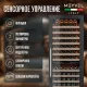 Винный шкаф MEYVEL MV163PRO-KBT2