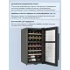 Винный шкаф ZÜGEL ZCWF281DB черный