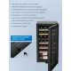 Винный шкаф ZÜGEL ZCWF281DB черный