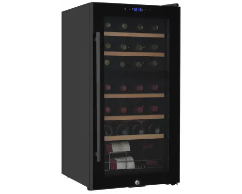 Винный шкаф ZÜGEL ZCWF281DB черный