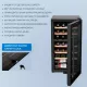 Винный шкаф ZÜGEL ZCWF331DB черный
