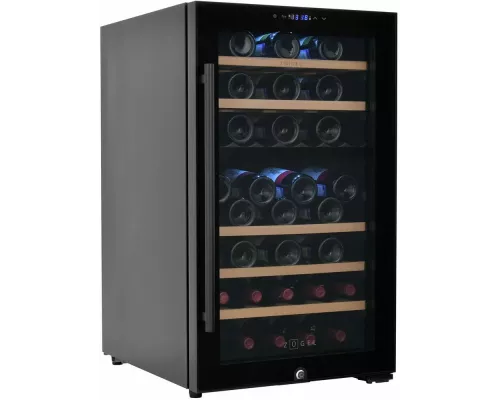 Винный шкаф ZÜGEL ZCWF521DB черный