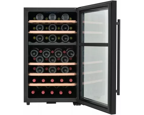 Винный шкаф ZÜGEL ZCWF521DB черный