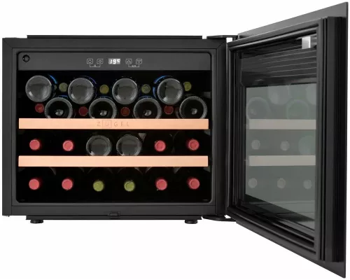 Винный шкаф ZÜGEL ZCWI280B черный