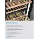 Винный шкаф ZÜGEL ZCWI570DB черный