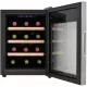 Винный шкаф ZÜGEL ZTWF121B черный