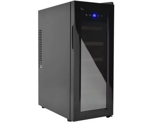 Винный шкаф ZÜGEL ZTWF122B черный