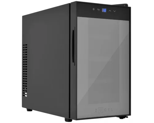 Винный шкаф ZÜGEL ZTWF82B черный