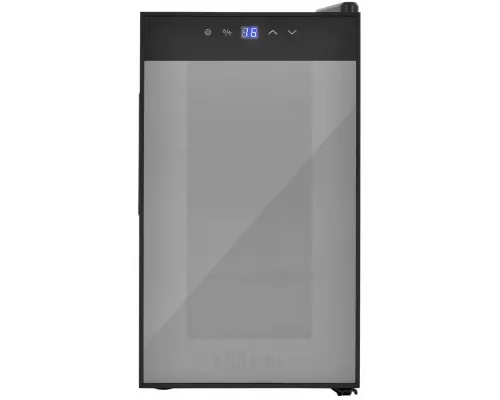 Винный шкаф ZÜGEL ZTWF82B черный