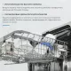 Встраиваемая посудомоечная машина ZUGEL ZDI608
