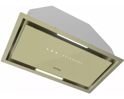 Встраиваемая вытяжка KORTING KHI 6997 GB бежевое стекло