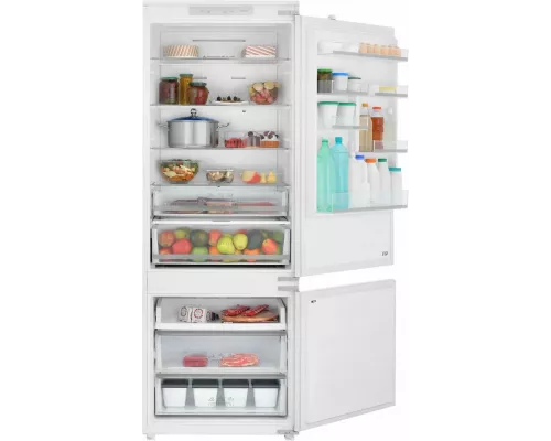 Встраиваемый холодильник ZUGEL ZRI2003FNF белый