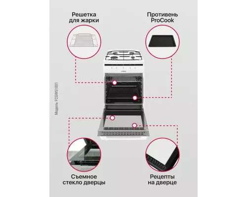 Кухонная плита Hansa FCGW51001