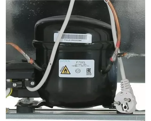 Морозильная камера Бирюса M114 серебристый