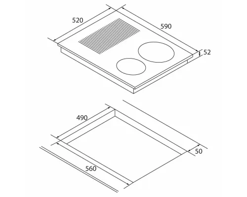 Варочная поверхность HIBERG i-MS 6049 B