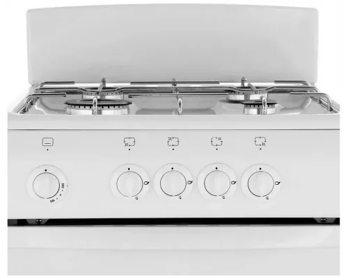 Кухонная плита DE LUXE 5040.38г белый (щ.)