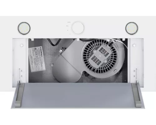 Встраиваемая вытяжка MAUNFELD CROSBY ROCKY 60 Белое стекло