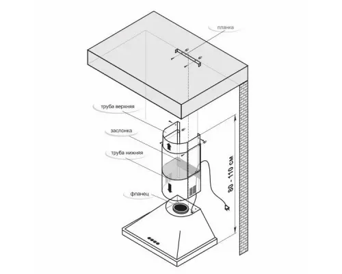 Вытяжка GEFEST ВО 1502 К17