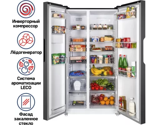 Холодильник MAUNFELD MFF177NFB