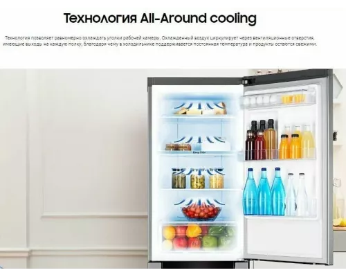 Холодильник Samsung RB30A30N0WW/WT белый