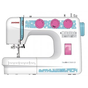 Швейная машина JANOME Excellent Stitch 23 белый