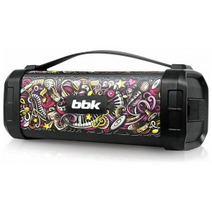 Портативная акустика BBK BTA604 черный/граффити