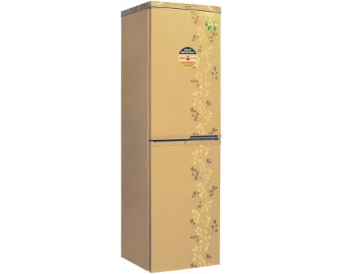 Холодильник DON R-296 ZF, золотой цветок