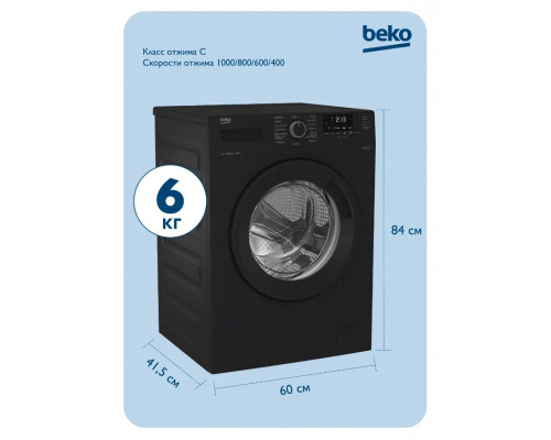 Стиральная машина Beko WSRE6512ZAA