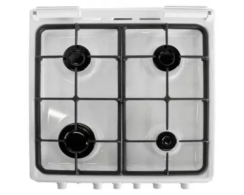 Кухонная плита DE LUXE 5040.40гэ (КР) ЧР белый