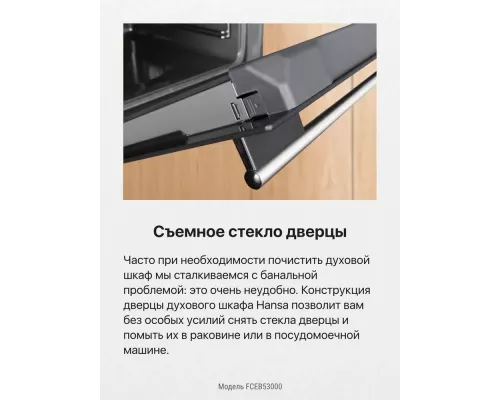 Кухонная плита Hansa FCEB53000 коричневый