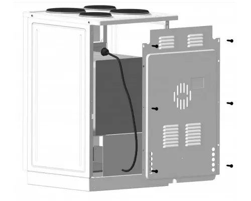 Кухонная плита Лысьва ЭП 401 СТ белая