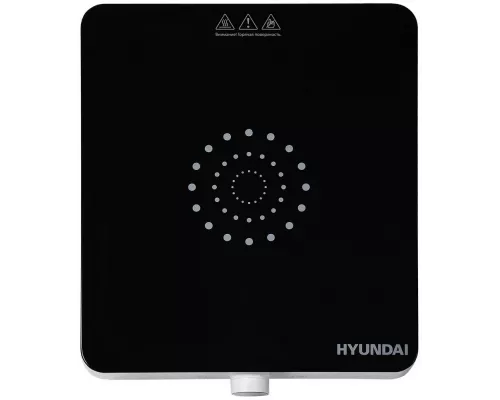 Настольная плита Hyundai HYC-0105 белый/черный