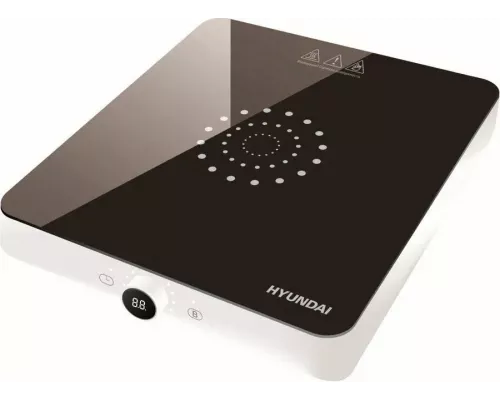 Настольная плита Hyundai HYC-0105 белый/черный