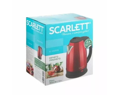 Чайник Scarlett SC-EK21S76 красный