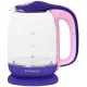 Чайник StarWind SKG1513 фиолетовый/розовый стекло