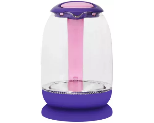 Чайник StarWind SKG1513 фиолетовый/розовый стекло