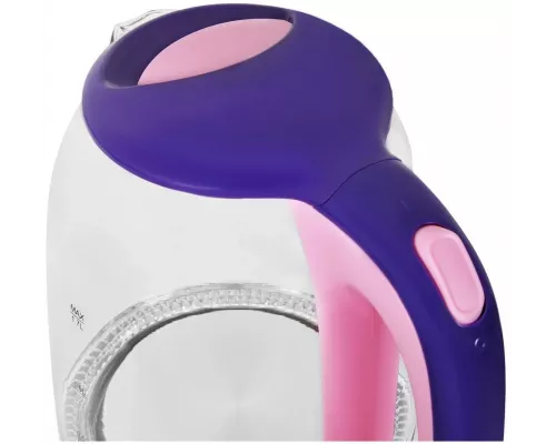Чайник StarWind SKG1513 фиолетовый/розовый стекло
