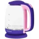 Чайник StarWind SKG1513 фиолетовый/розовый стекло