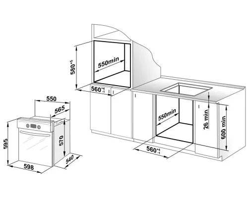 Духовой шкаф GEFEST ДА 622-02 АМ черн.