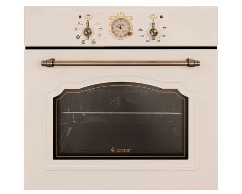 Духовой шкаф GEFEST ЭДВ ДА 602-02 К64S кремовый (ретро)