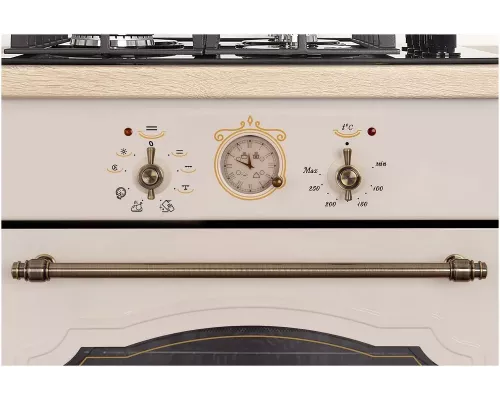 Духовой шкаф GEFEST ЭДВ ДА 602-02 К64S кремовый (ретро)